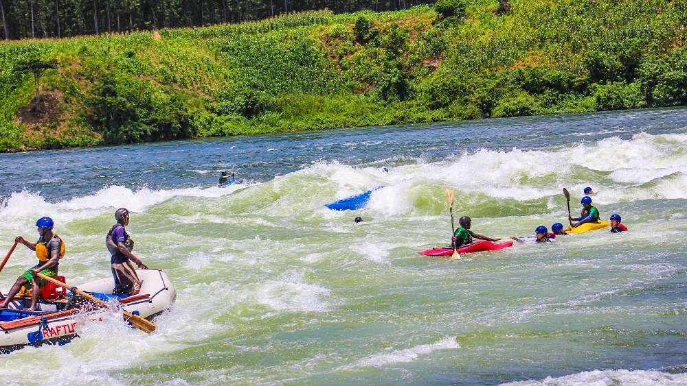 White Water Rafting In Jinja Uganda