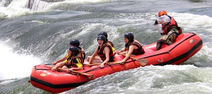 White Water Rafting In Jinja Uganda